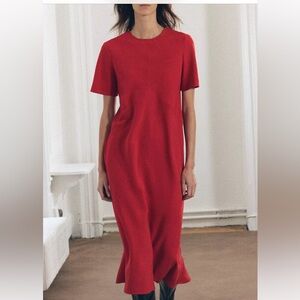 Elegant Red Women's Top
